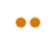 Two orange dots