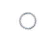 A hollow circle