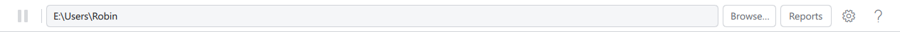 The toolbar